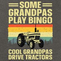Cool Tractor Art For Grandpa Farming Farmer Farm Tractor Cotton Canvas Backpack