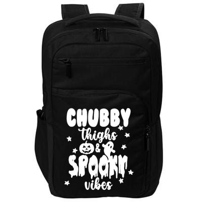 Chubby Thighs And Spooky Vibes Cute Halloween Impact Tech Backpack