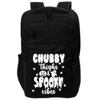 Chubby Thighs And Spooky Vibes Cute Halloween Impact Tech Backpack