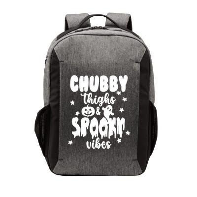 Chubby Thighs And Spooky Vibes Cute Halloween Vector Backpack
