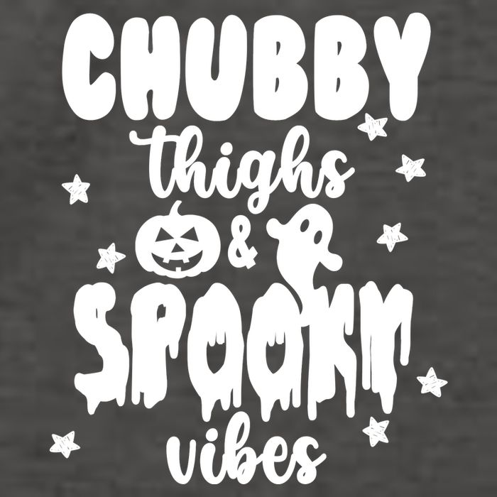 Chubby Thighs And Spooky Vibes Cute Halloween Vector Backpack