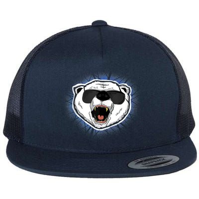 Cooler Than A Polar Bear’S Toe Nails Flat Bill Trucker Hat