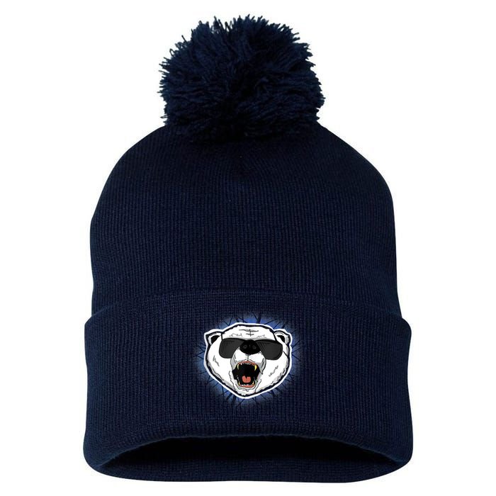 Cooler Than A Polar Bear’S Toe Nails Pom Pom 12in Knit Beanie