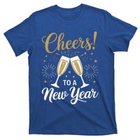 Cheers To A New Year Happy New Year 2025 Funny Gift T-Shirt