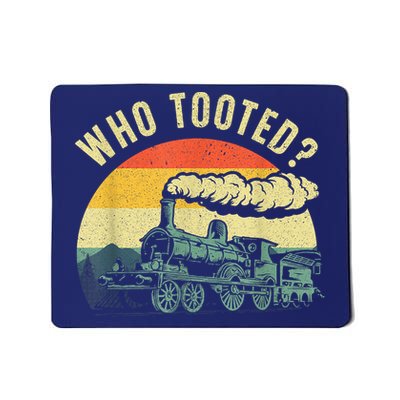 Cute Train Art Train Collector Train Lover Mousepad