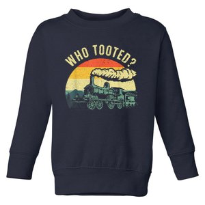 Cute Train Art Train Collector Train Lover Toddler Sweatshirt