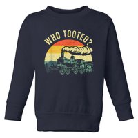 Cute Train Art Train Collector Train Lover Toddler Sweatshirt