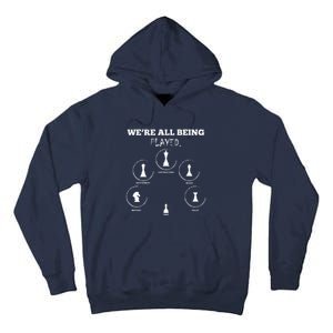 Conspiracy Theorist Anti Government Conspiracy Chess Tall Hoodie