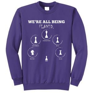 Conspiracy Theorist Anti Government Conspiracy Chess Sweatshirt