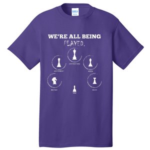 Conspiracy Theorist Anti Government Conspiracy Chess Tall T-Shirt