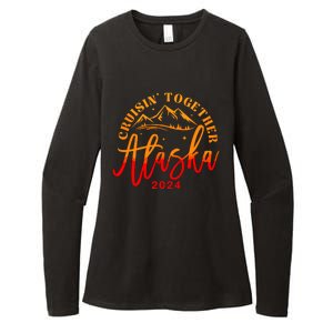 Cruisin Together Alaska 2024 Alaskan Cruise Trip Matching Womens CVC Long Sleeve Shirt