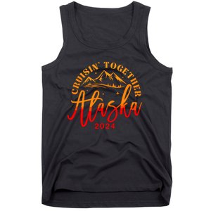 Cruisin Together Alaska 2024 Alaskan Cruise Trip Matching Tank Top