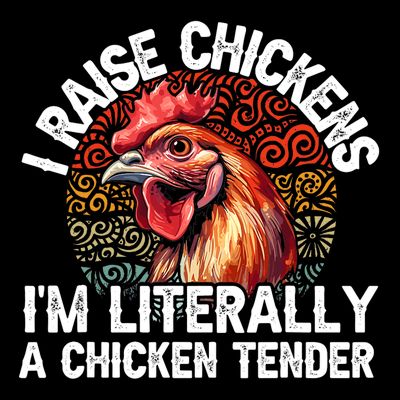 Chicken Tender Art Poultry Chicken Farmer Chicken Lovers Gift T-Shirt