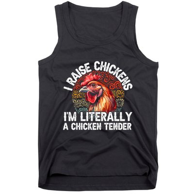 Chicken Tender Art Poultry Chicken Farmer Chicken Lovers Gift Tank Top