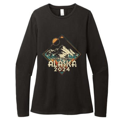 Cruisin Together Alaska 2024 Alaskan Cruise Trip Matching Womens CVC Long Sleeve Shirt