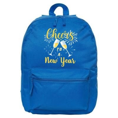 Cheers To A New Year New Years Eve Happy New Year Funny Gift 16 in Basic Backpack