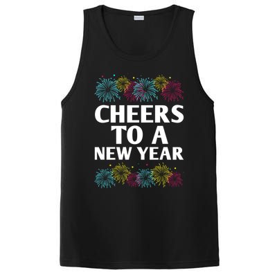 Cheers To A New Year Party Happy New Year Reunion Nye Family Gift PosiCharge Competitor Tank