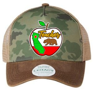 California Teacher Appreciati To School Gift Legacy Tie Dye Trucker Hat