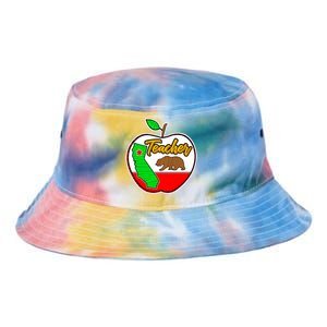 California Teacher Appreciati To School Gift Tie Dye Newport Bucket Hat