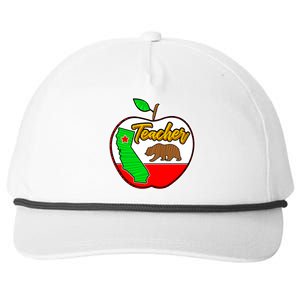 California Teacher Appreciati To School Gift Snapback Five-Panel Rope Hat