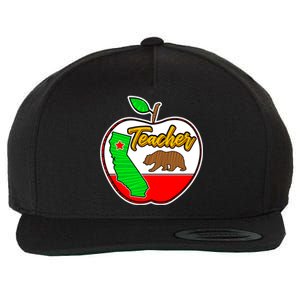 California Teacher Appreciati To School Gift Wool Snapback Cap