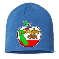 California Teacher Appreciati To School Gift Sustainable Beanie