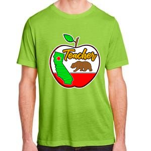 California Teacher Appreciati To School Gift Great Gift Adult ChromaSoft Performance T-Shirt