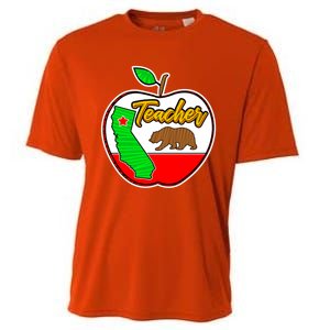 California Teacher Appreciati To School Gift Great Gift Cooling Performance Crew T-Shirt