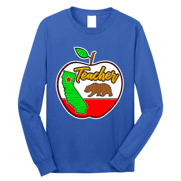 California Teacher Appreciati To School Gift Great Gift Long Sleeve Shirt