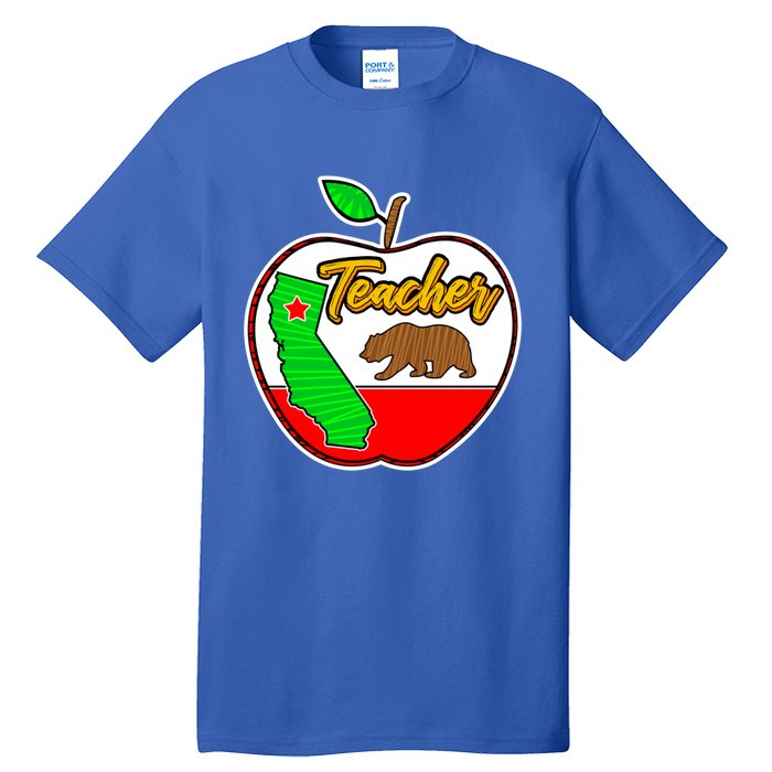 California Teacher Appreciati To School Gift Great Gift Tall T-Shirt