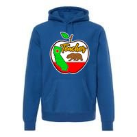 California Teacher Appreciati To School Gift Great Gift Premium Hoodie