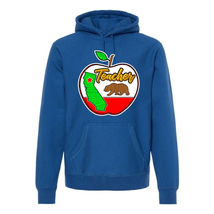 California Teacher Appreciati To School Gift Great Gift Premium Hoodie