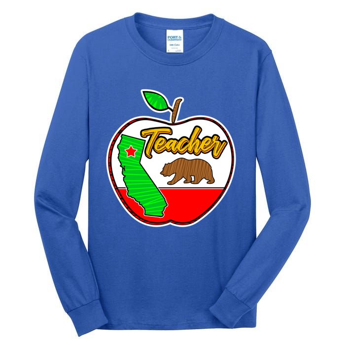 California Teacher Appreciati To School Gift Great Gift Tall Long Sleeve T-Shirt