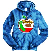 California Teacher Appreciati To School Gift Great Gift Tie Dye Hoodie