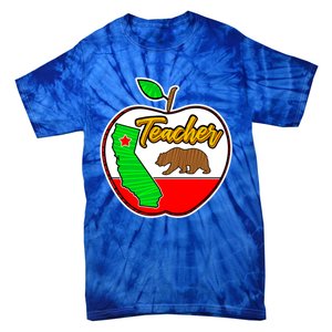 California Teacher Appreciati To School Gift Great Gift Tie-Dye T-Shirt