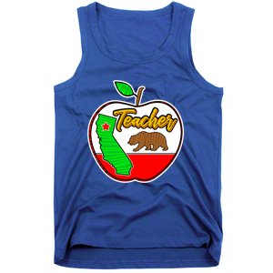 California Teacher Appreciati To School Gift Great Gift Tank Top