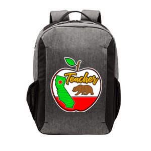 California Teacher Appreciati To School Gift Great Gift Vector Backpack