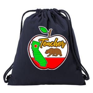 California Teacher Appreciati To School Gift Great Gift Drawstring Bag