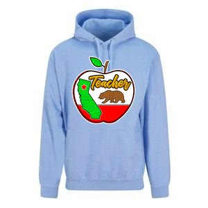 California Teacher Appreciati To School Gift Great Gift Unisex Surf Hoodie