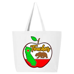 California Teacher Appreciati To School Gift Great Gift 25L Jumbo Tote