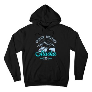 Cruisin Together Alaska 2024 Matching Cruising Vacation Hoodie