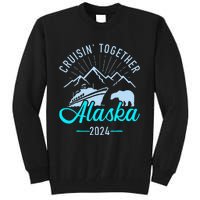 Cruisin Together Alaska 2024 Matching Cruising Vacation Tall Sweatshirt