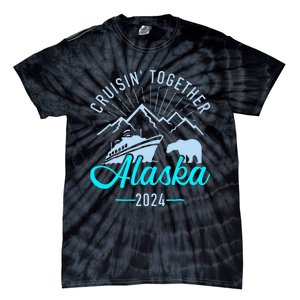 Cruisin Together Alaska 2024 Matching Cruising Vacation Tie-Dye T-Shirt