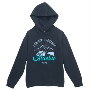 Cruisin Together Alaska 2024 Matching Cruising Vacation Urban Pullover Hoodie