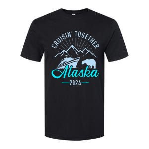 Cruisin Together Alaska 2024 Matching Cruising Vacation Softstyle CVC T-Shirt