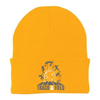 Cute Track And Field Athletics For Boy And Girl Knit Cap Winter Beanie