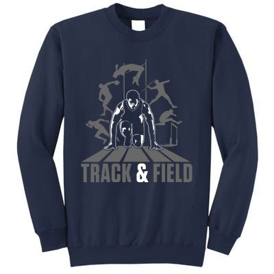 Cute Track And Field Athletics For Boy And Girl Sweatshirt