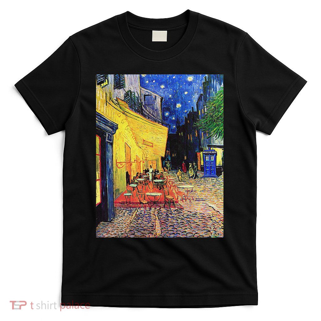 Cafe Terrace At Night Doctor Visit T-Shirt