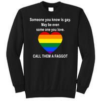 Call Them A Faggot Someone You Know Is Gay Sweatshirt