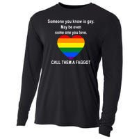 Call Them A Faggot Someone You Know Is Gay Cooling Performance Long Sleeve Crew